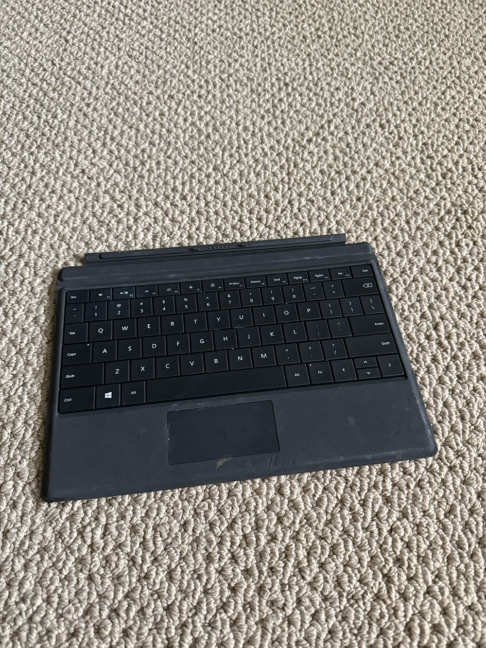 Surface Pro 3 Detachable Black Tablet Keyboard Cover